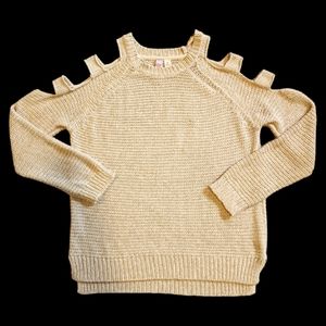 Cute Women's Sweater - Size M - Cutout Shoulders